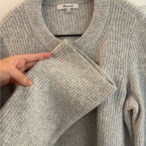 Madewell bell sleeve pullover sweater